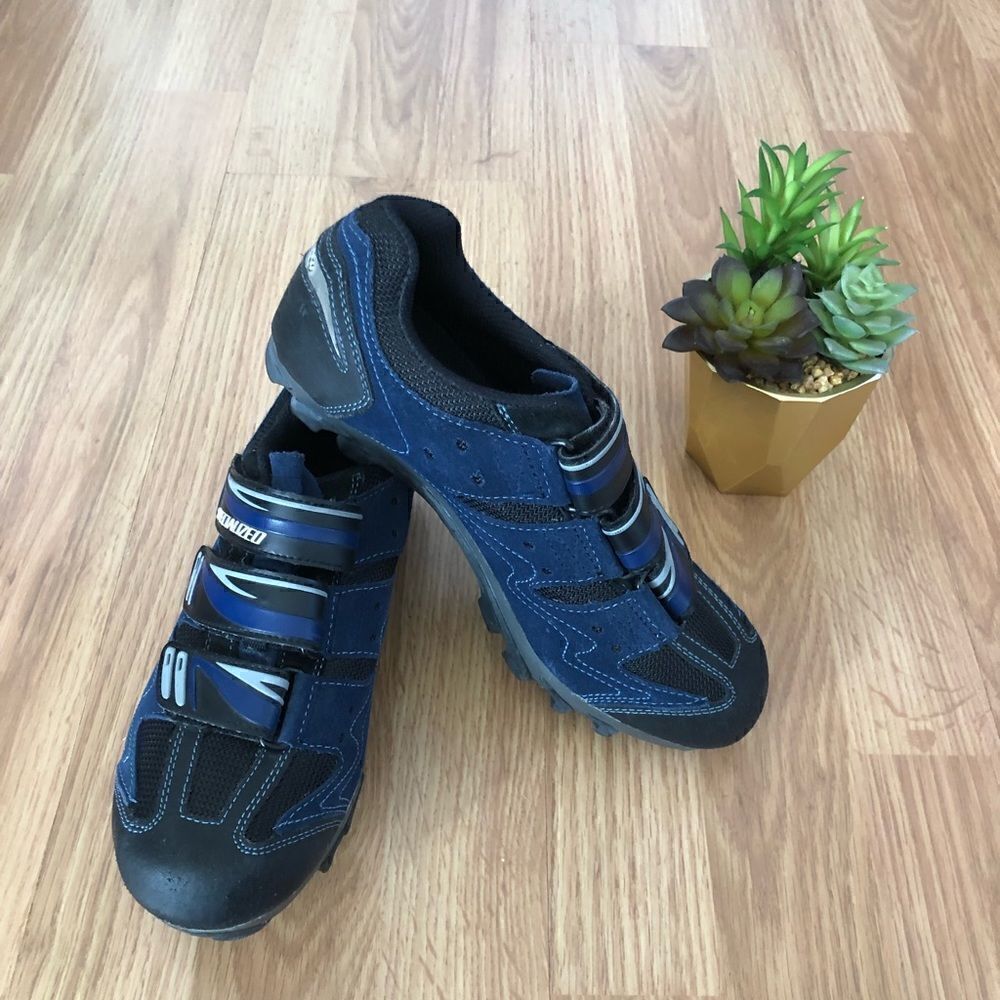SPECIALIZED Body Geometry Blue/Black Cycling Shoes - 6113-4139